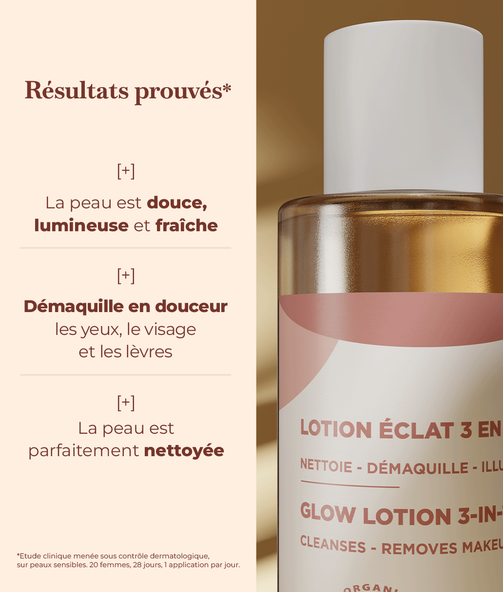 Lotion éclat 3 en 1 visuel 3